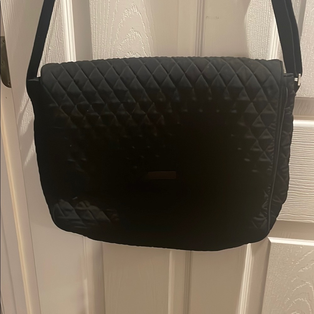 Black Quilted Shoulder Bag